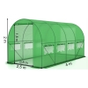 FOLIA ZAMIENNA POSZYCIE NA TUNEL OGRODOWY SZKLARNIA 4 x 2,5 x 2m 10 m² UV